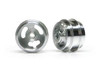 Slot.it Aluminium 15x8 Short hug light wheels M2 grub, silver (2x), 1.2g PA49-Alf ProAxle System