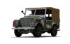 Corgi VA11119 Land-Rover Series 1 80" 'L07' Light Green (weathered)