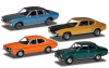 Corgi Vanguard Limited Edition VC01402 1:43 Ford GT Collection Ford Consul 3000 GT Sapphire Metallic Ford Escort Mk1 Aquatic Jade Ford Cortina