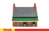 Hornby TT9022 1:120 Station Waiting Room - Red Brick Collection