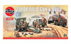 Airfix A01305V-Vintage Classics - 25pdr Field Gun & Quad 1:76 Scale