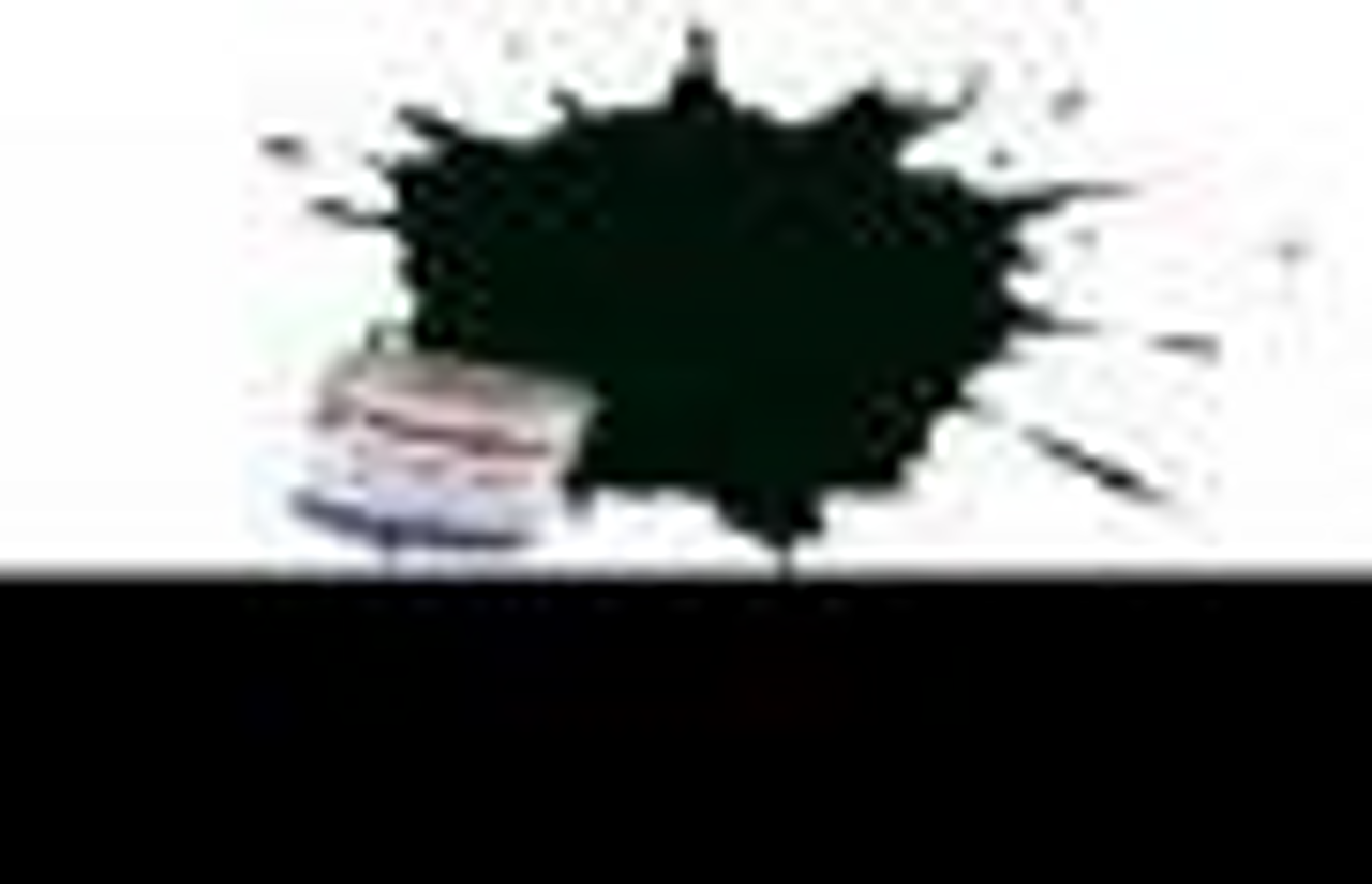 Humbrol Acrylic Paint 91 Matt Black Green 12 ml Ja