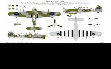 Airfix A19003 Hawker Typhoon Mk.1B - Car Door 1:24 Scale Model Kit