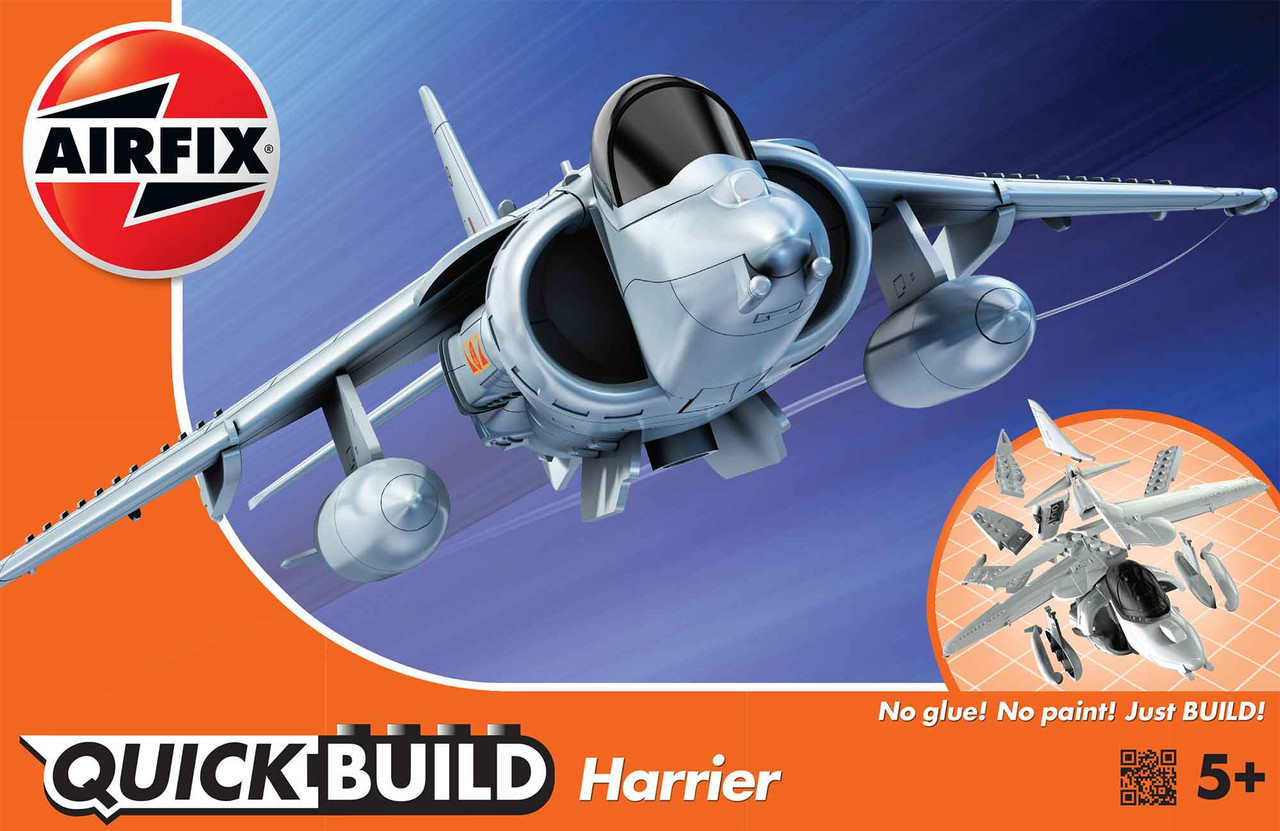 Airfix J6009 QUICKBUILD Harrier - Scale Model Kit