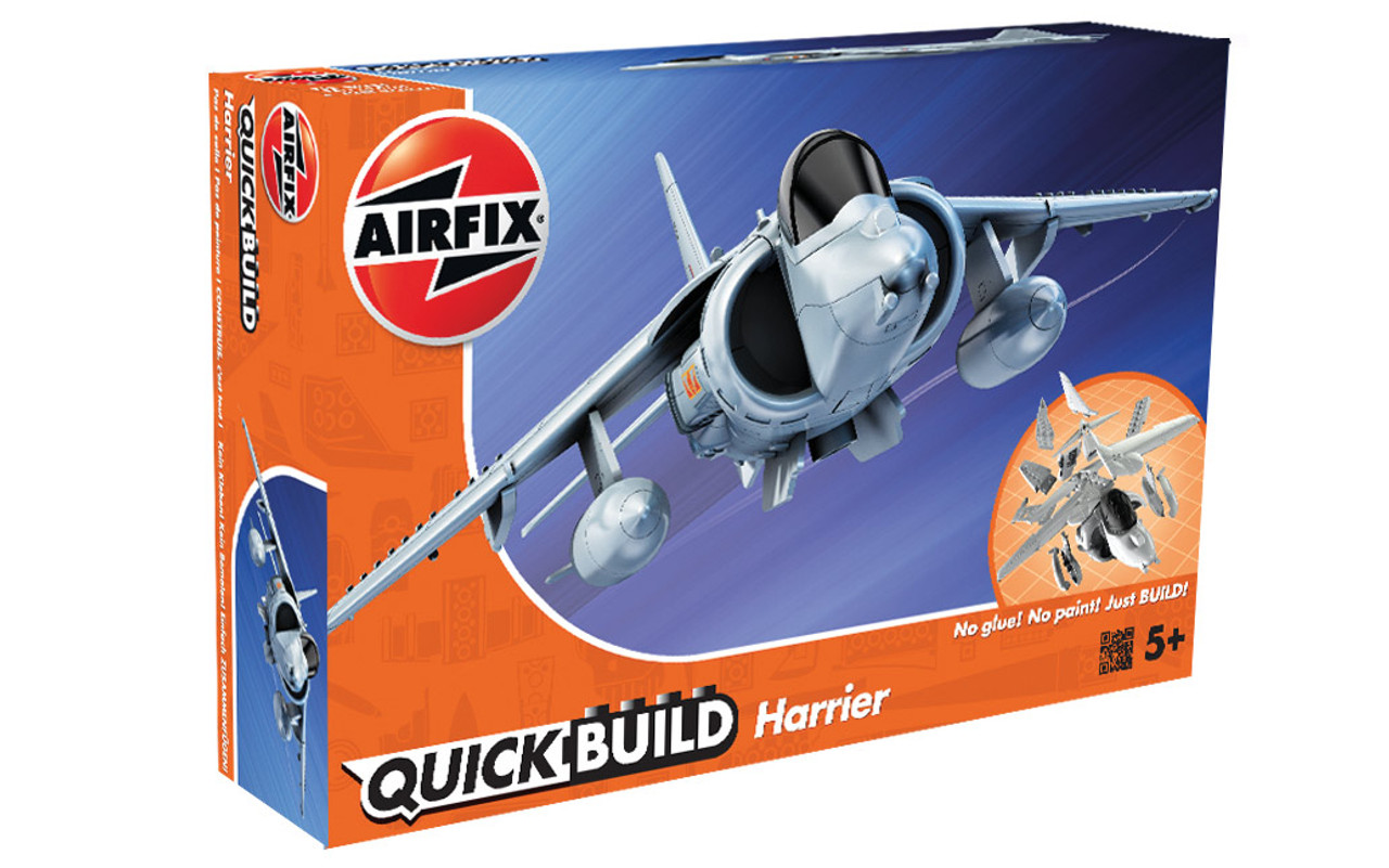 Airfix J6009 QUICKBUILD Harrier - Scale Model Kit