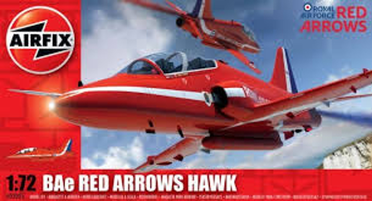 Airfix A02005 Bae Red Arrows Hawk 1:72 Scale Model Kit