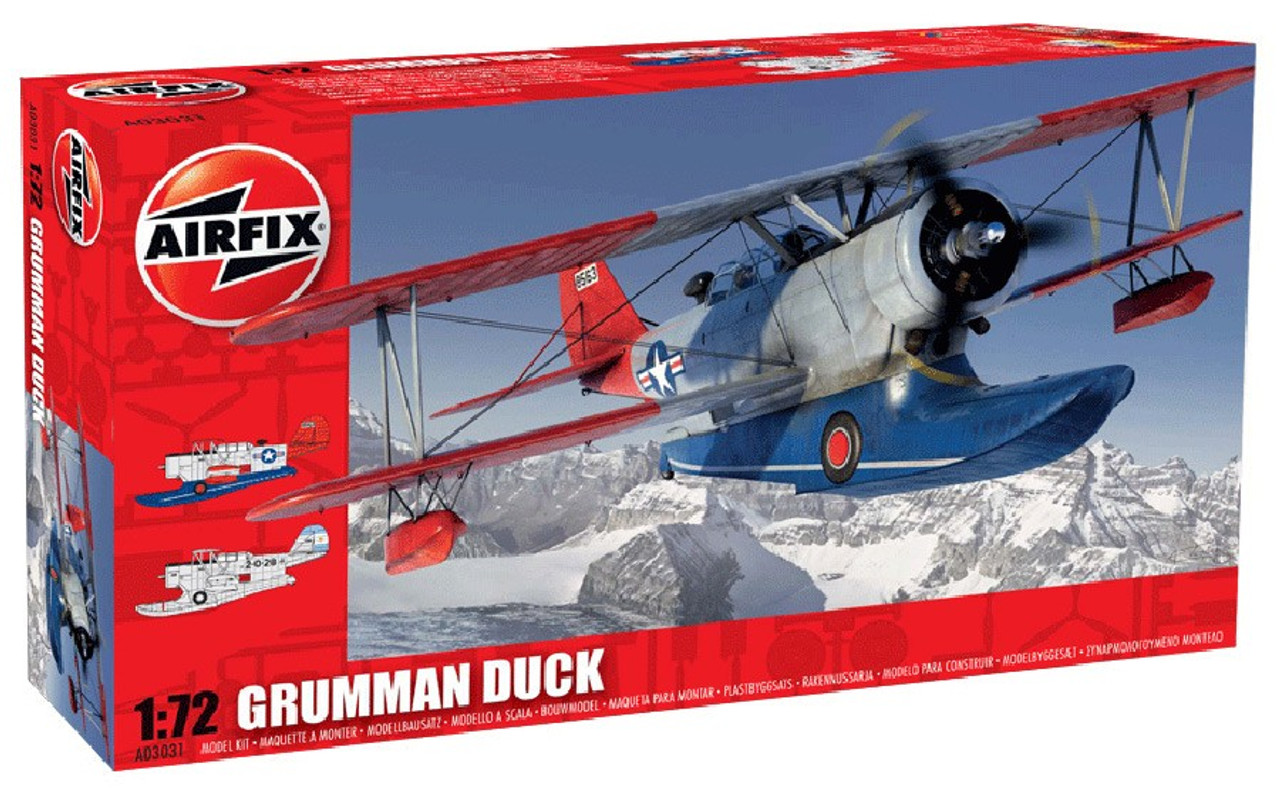 Airfix A03031 Grumman Duck 1:72 Scale Model Kit 