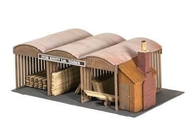 Wills Kits Scenic Series SS73 Timber Yard OO/HO Li