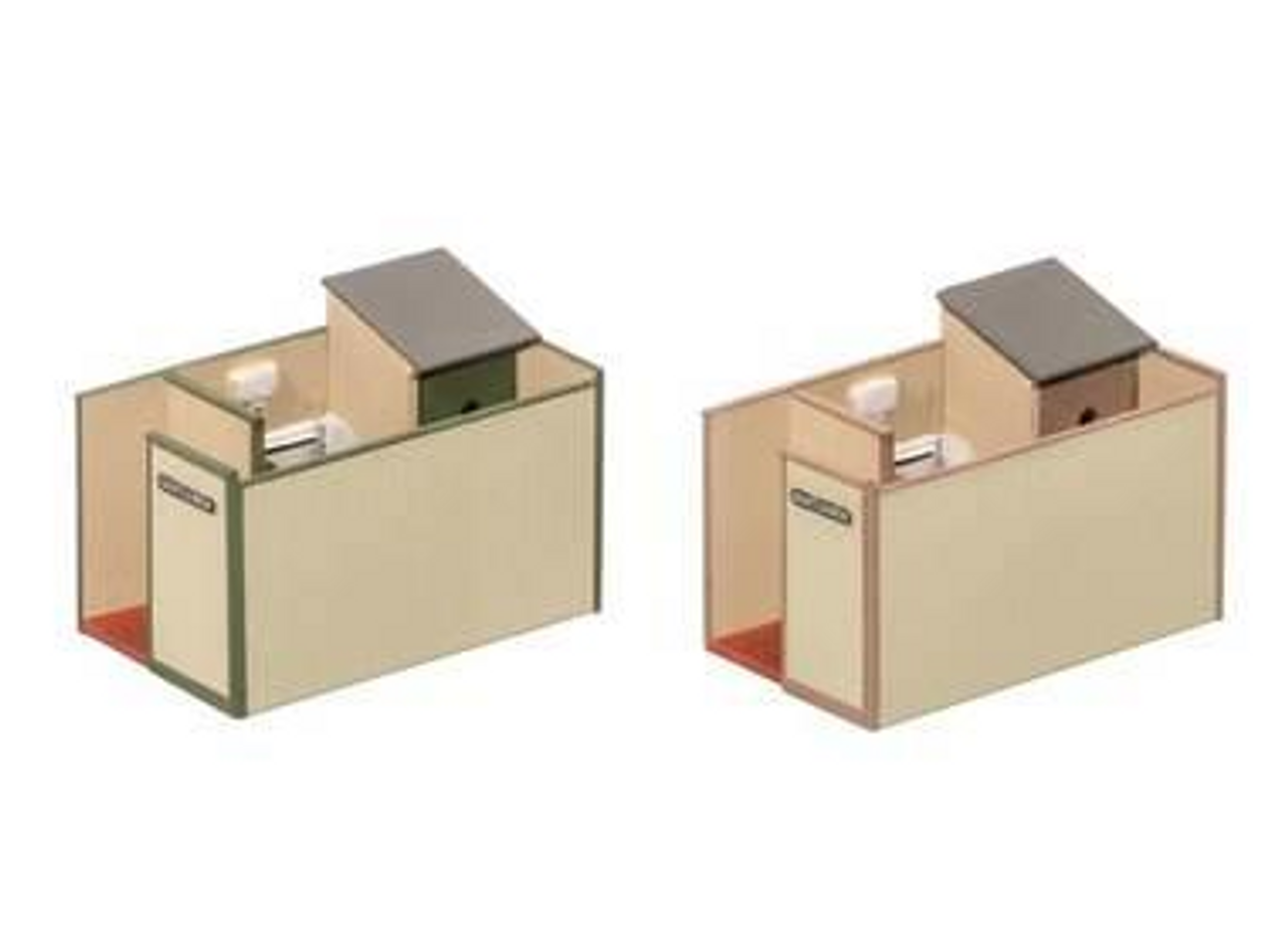 Wills Kits Scenic Series SS65 Small Gents Toilets