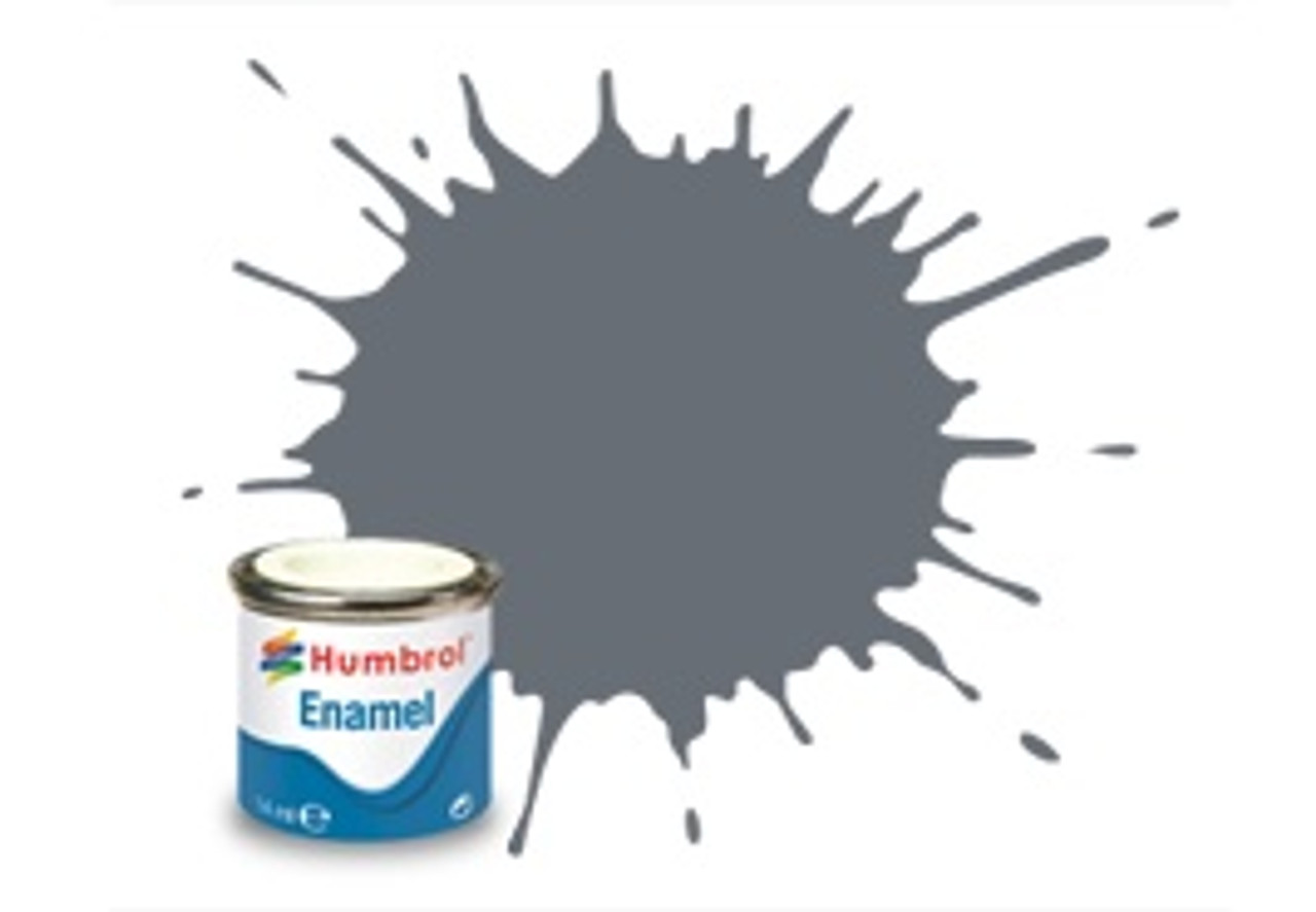 Humbrol Enamel Paint 5 Dark Admiral Grey Gloss 14m
