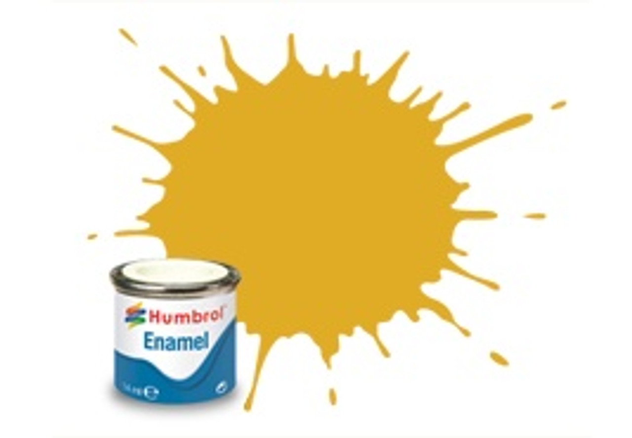 Humbrol Enamel Paint 16 Gold Metallic 14ml