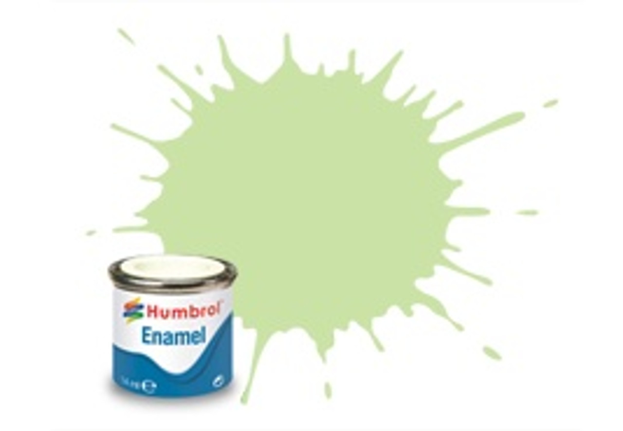 Humbrol Enamel Paint 36 Pastel Green Matt 14ml