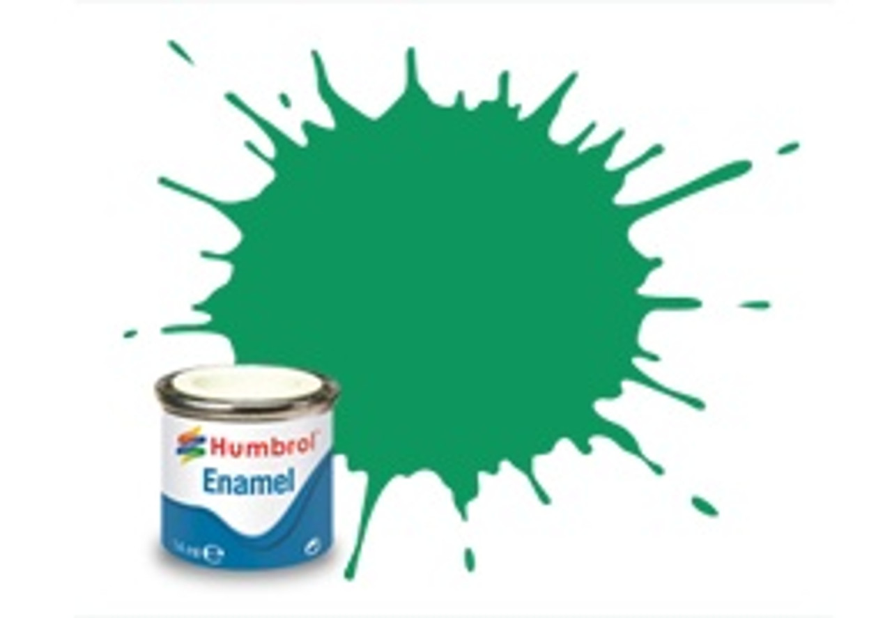 Humbrol Enamel Paint 50 Green Mist Metallic 14ml