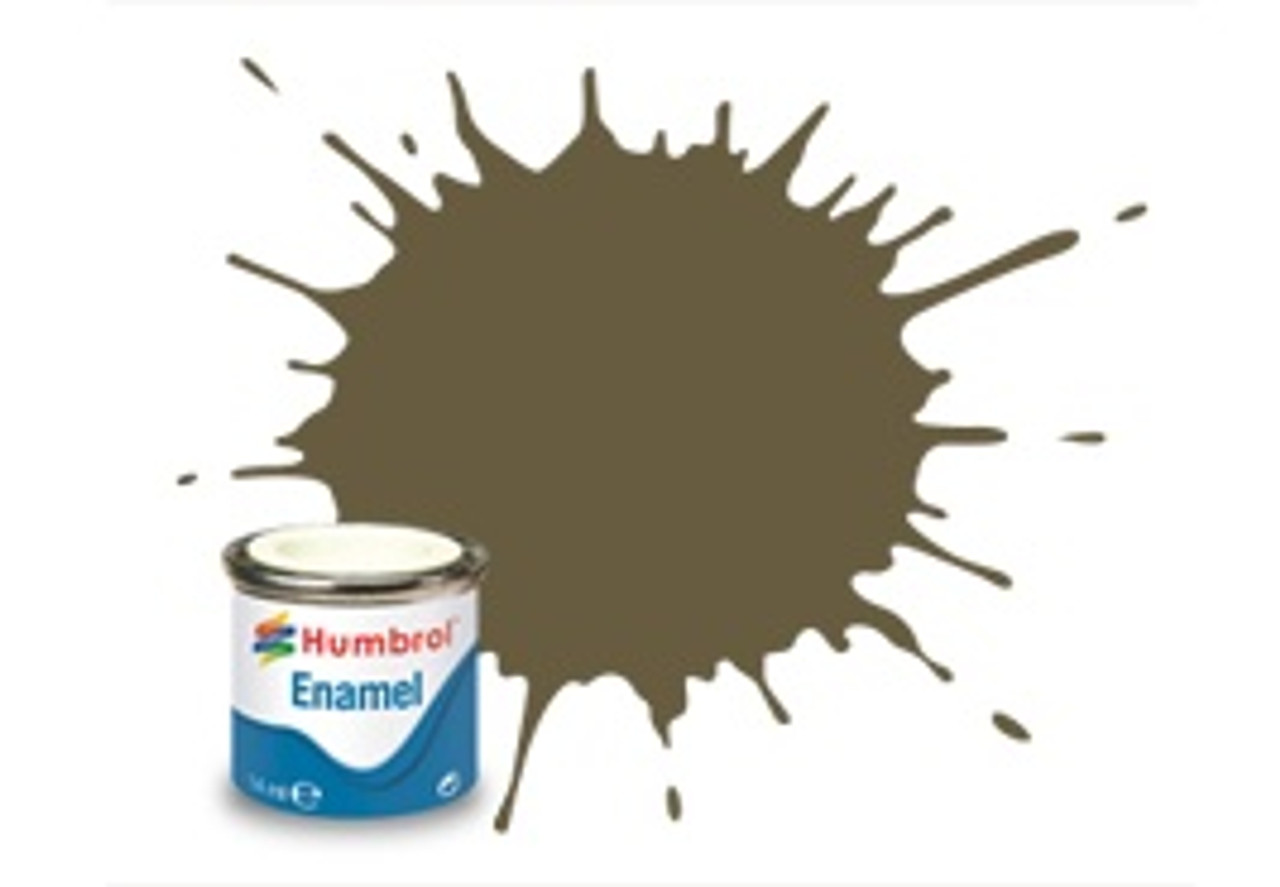 Humbrol Enamel Paint 86 Light Olive Matt 14ml