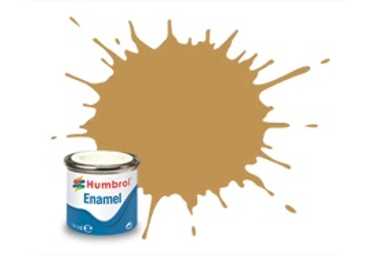 Humbrol Enamel Paint 93 Desert Yellow Matt 14ml