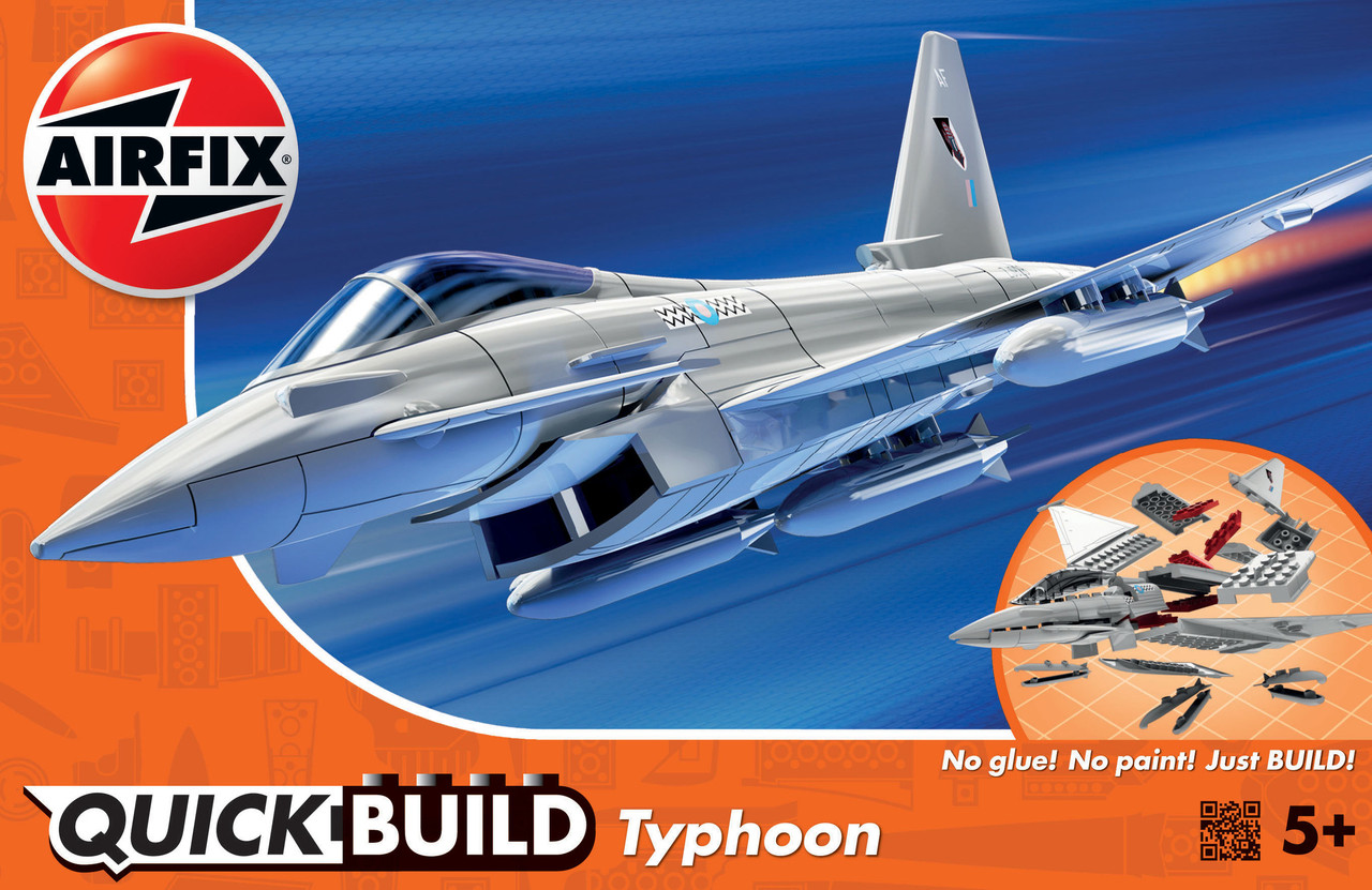 Airfix J6002 QUICKBUILD Eurofighter Typhoon - Scale Model Kit