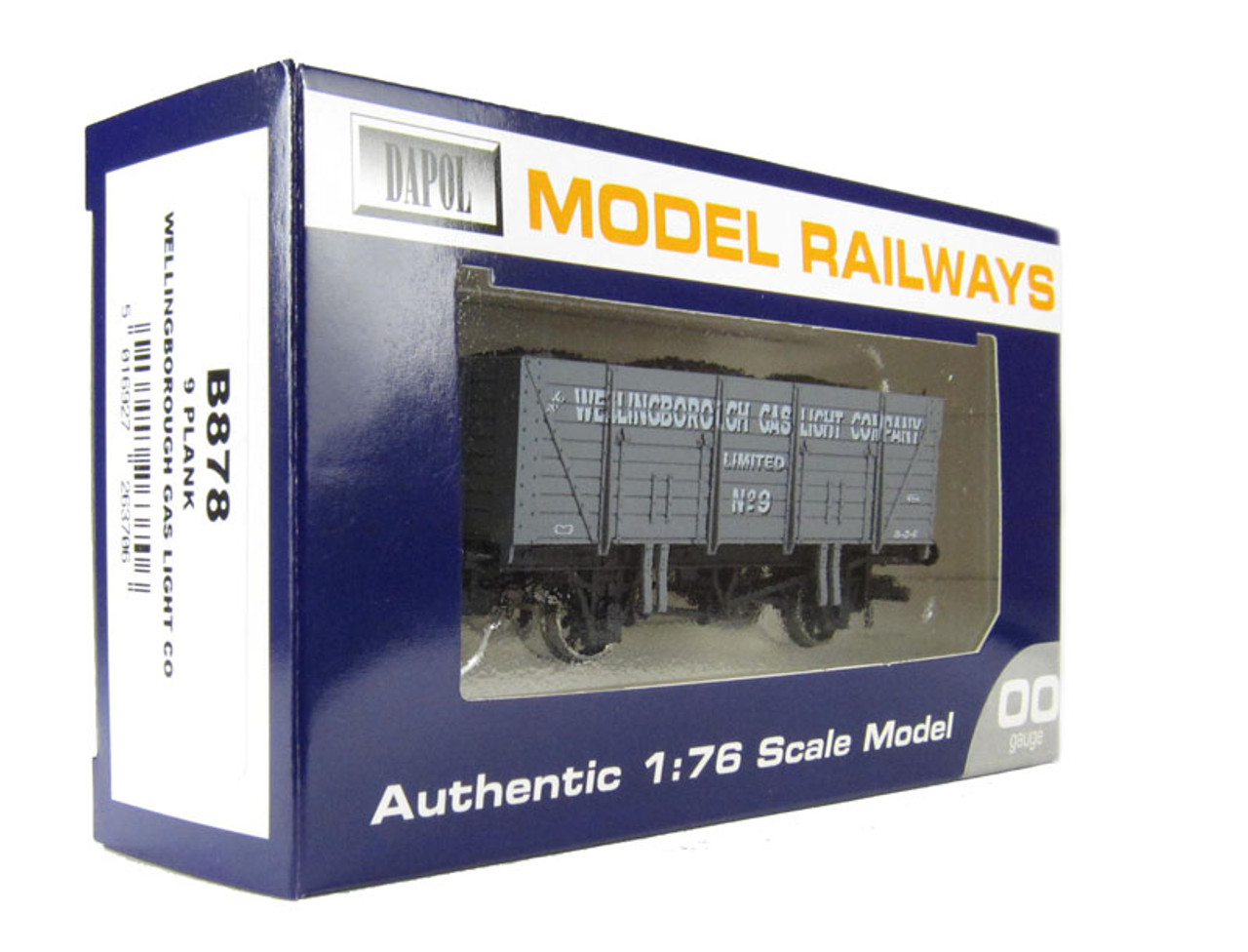 Dapol B878 9 Plank Wellingborough Gas Light Co  Mo