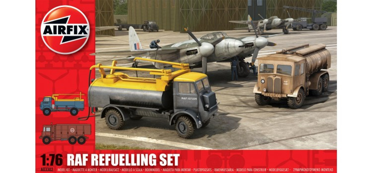 Airfix A03302 RAF Refuelling Set 1:76 Scale Model Kit