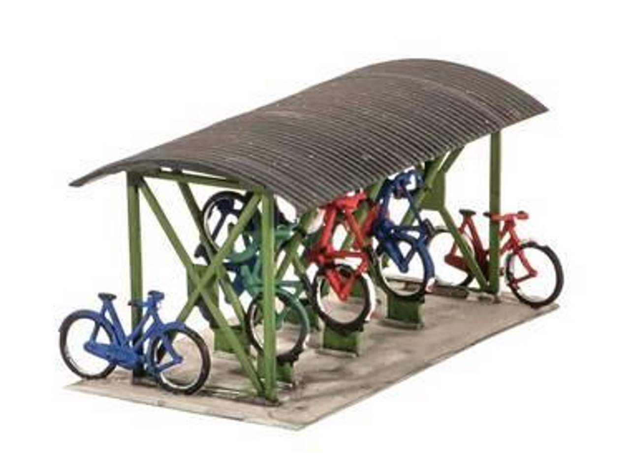 Wills Kits Scenic Series SS23 Bicycle Shed with Bi