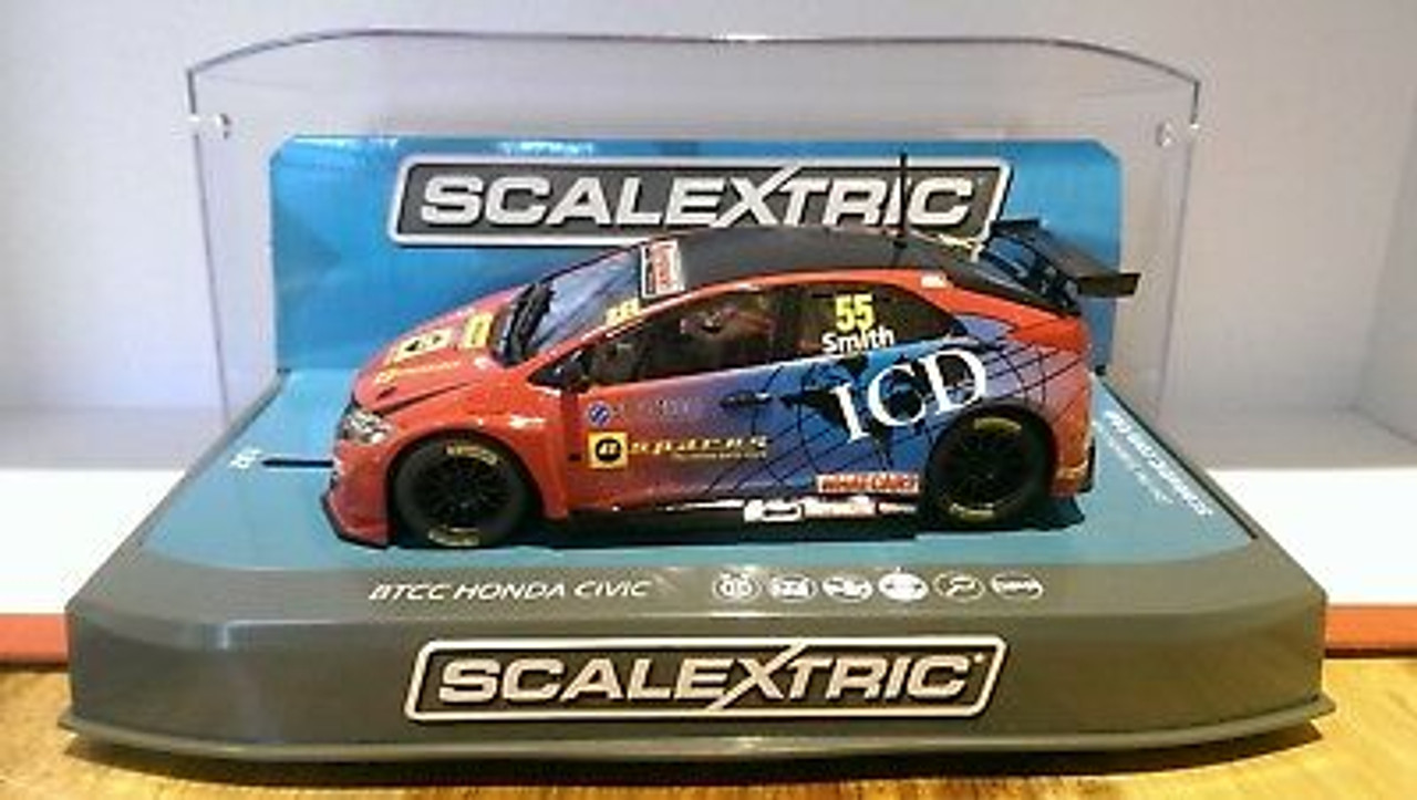 Scalextric C3860 BTCC Honda Civic Type R (Jeff Smi