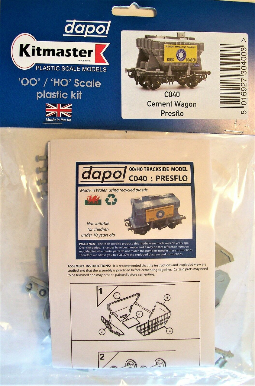 Dapol C040 Presflo Cement  Model Railway Accessori