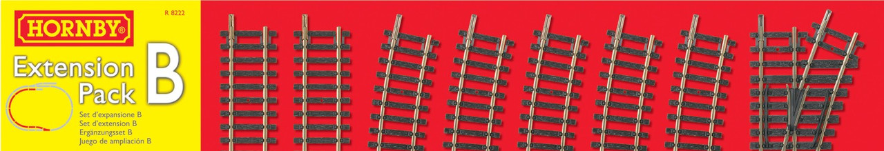 Hornby R8222 Extension Pack B  Model Railway Accessories