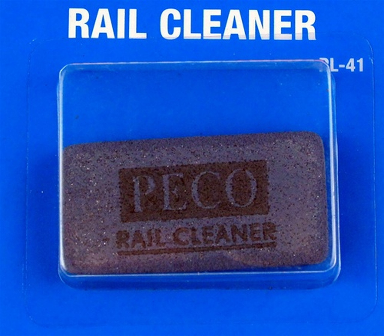 Peco PL-41 Lectrics Rail Cleaner, abrasive rubber