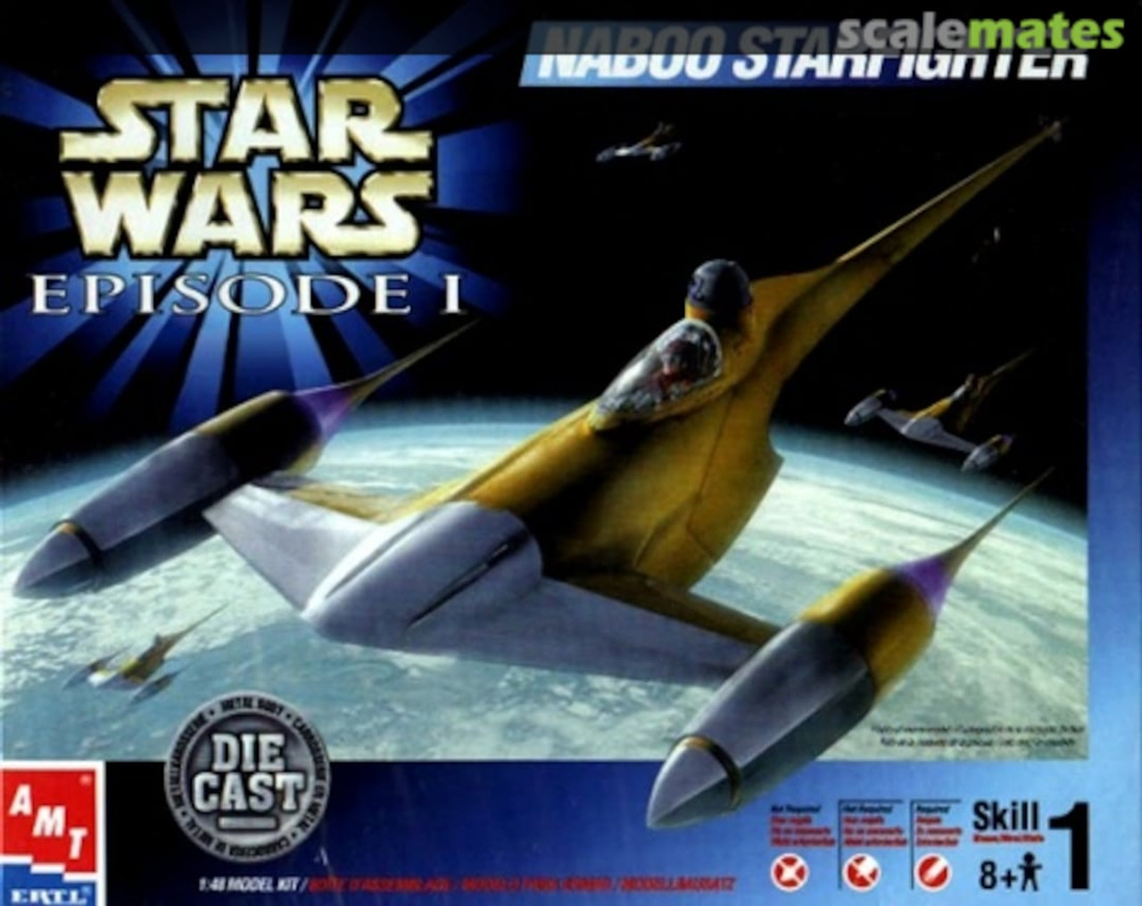 Star Wars Episode 1 Naboo Starfighter Die Cast (1:48 Scale)