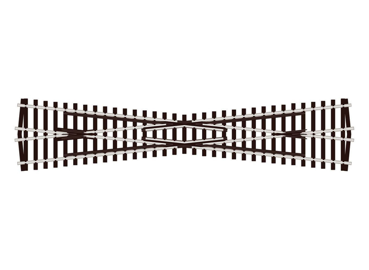 Peco SL-94 Track Code 100 Long crossing (12° angle) Insulfrog