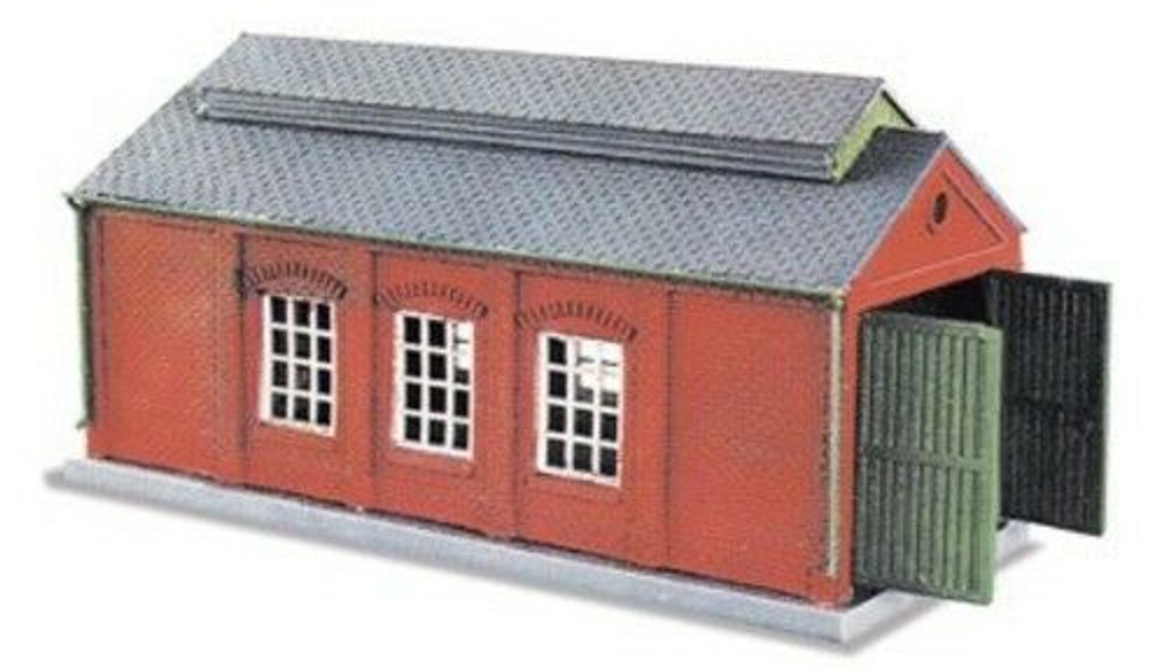 Peco NB-5 Lineside Kits Engine Shed, brick built type N Gauge Rail Accessories