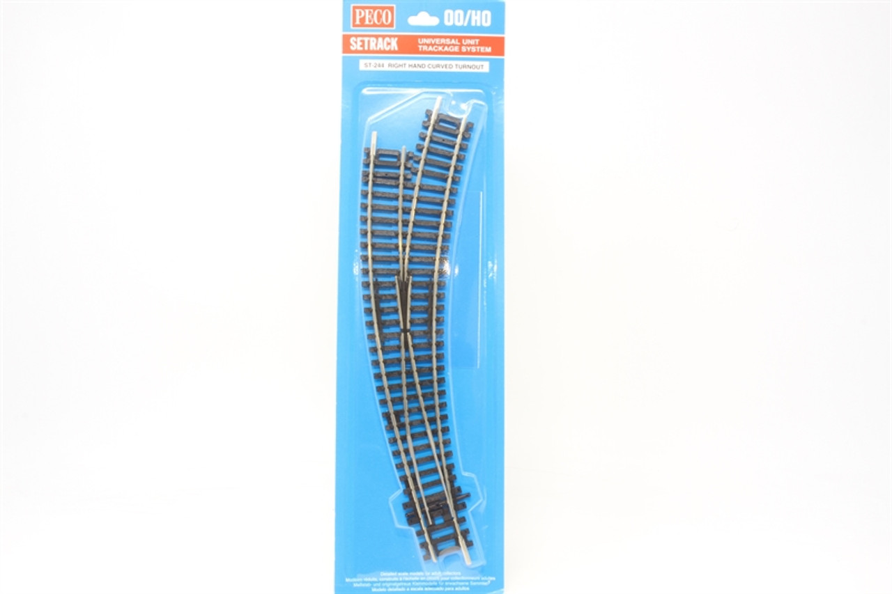 Peco ST-244 Track Code 100 Curved Double Radius, R