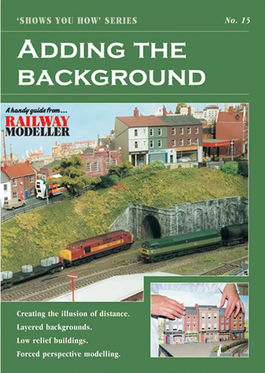 Railway Modeller 'Shows You How' Series no. 15 Adding the Background  