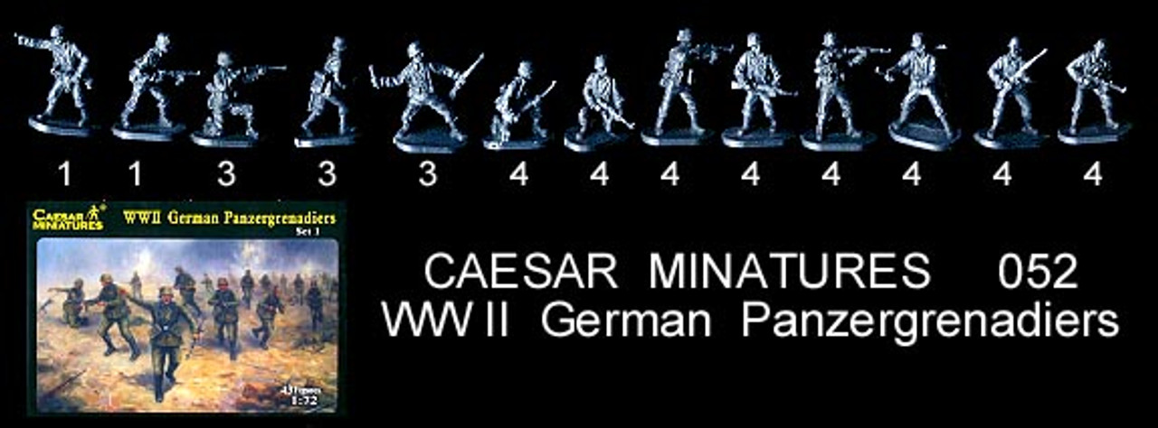 Caesar Miniatures H035 WWI German Army Figures 1:72
