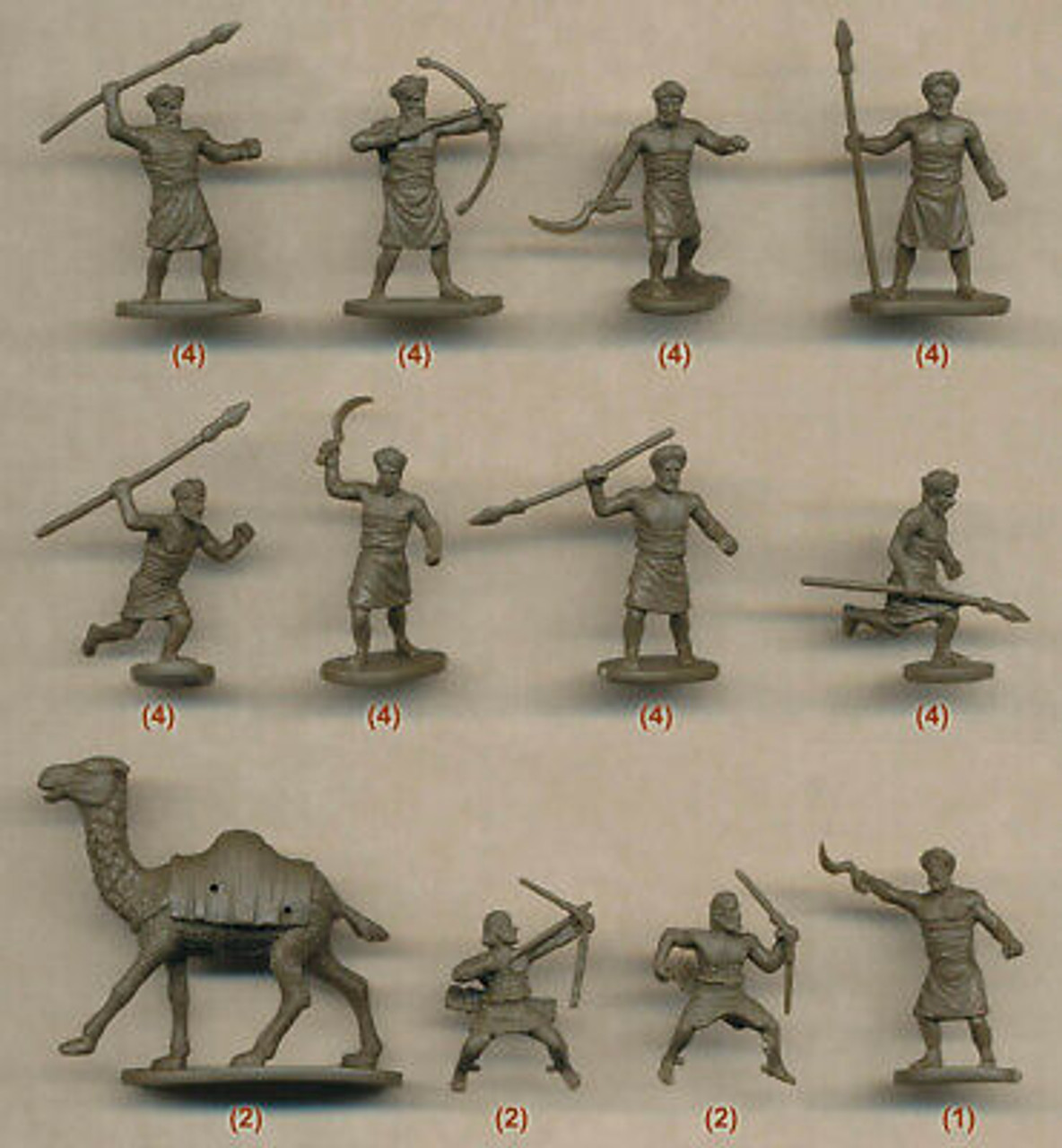 Caesar Miniatures H023 Arab Camel Riders And Bedou