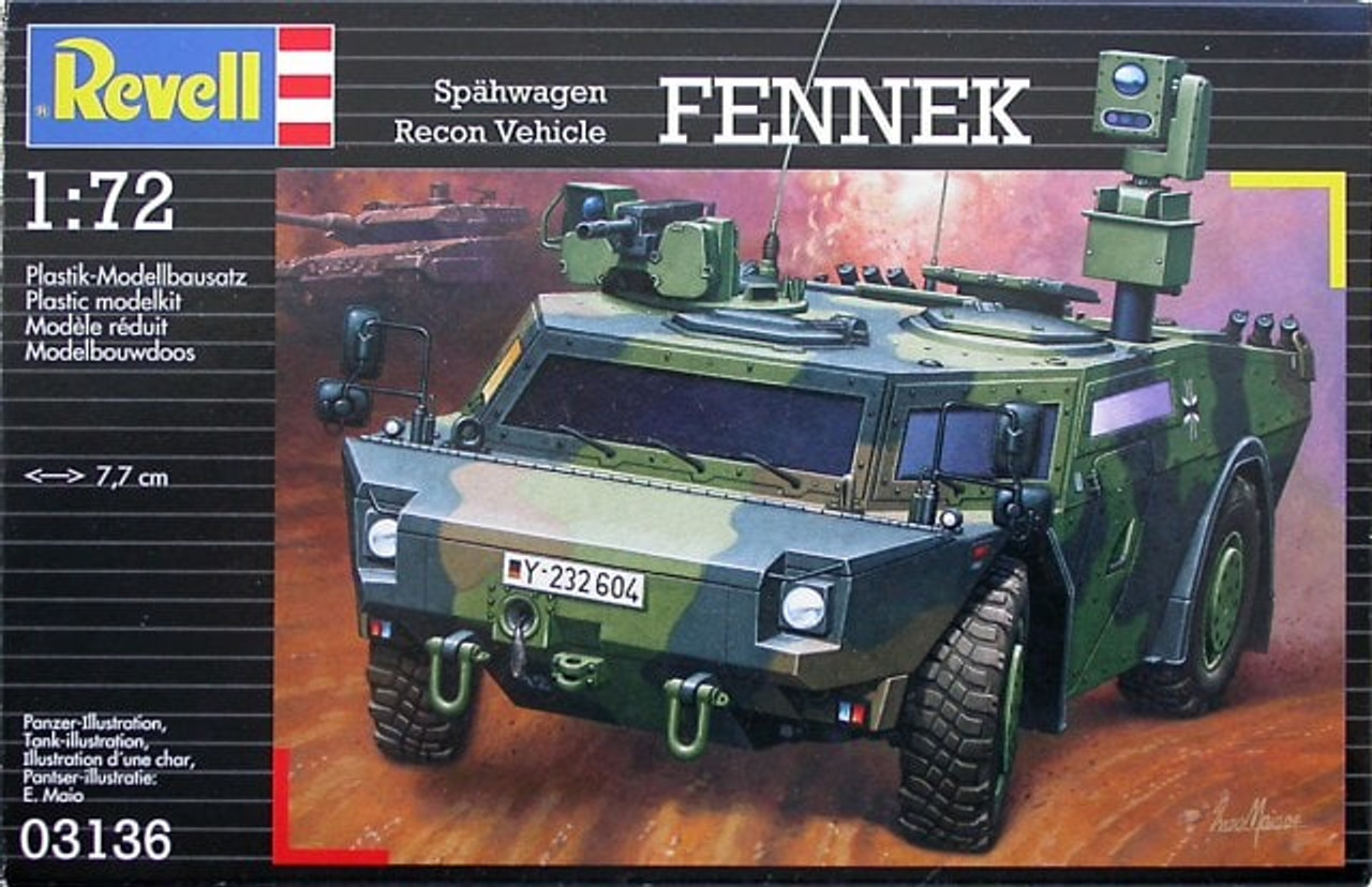 Revell 03136 Fennek 1:72 Scale Model Kit