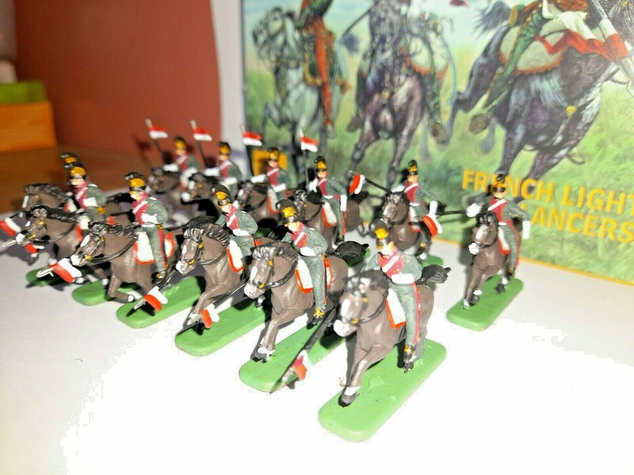 HaT 8011 Napoleonic French Lancers 1:72 Scale Figu