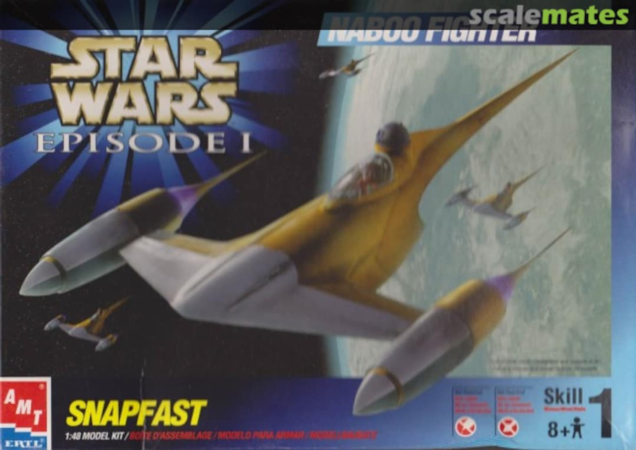 AMT/ERTL 30117 Naboo Fighter/Starwar  1:48 SciFi Model