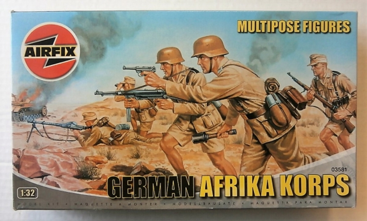 Airfix 03581 Multipose German Afrika Korps 1:32 (54mm)