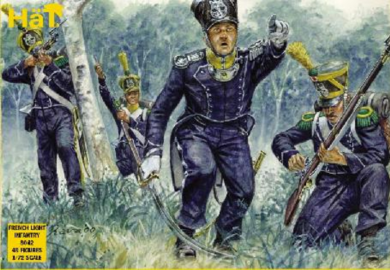 HaT 8042 Napoleonic French Light Infantry 1:72 Sca