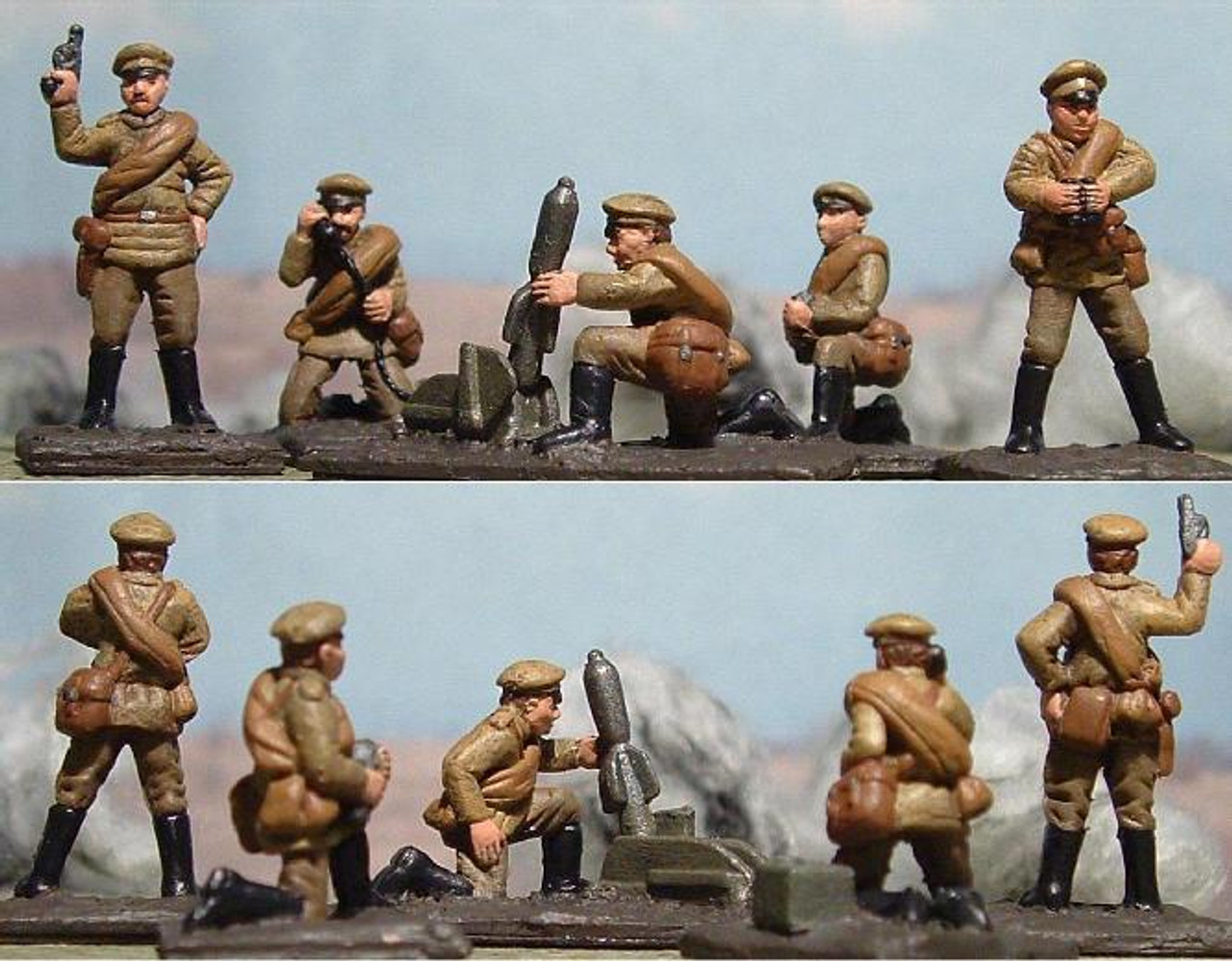 HaT 8080 WWI Russian Heavy Weapons 1:72 Scale Figu