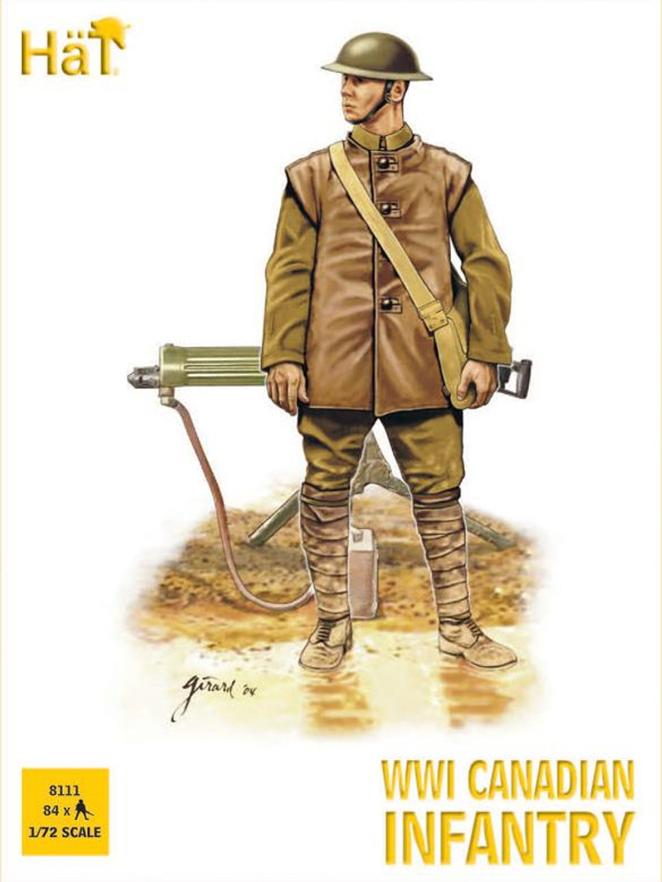 HaT 8111 WWI Canadian Infantry 1:72 Scale Figures