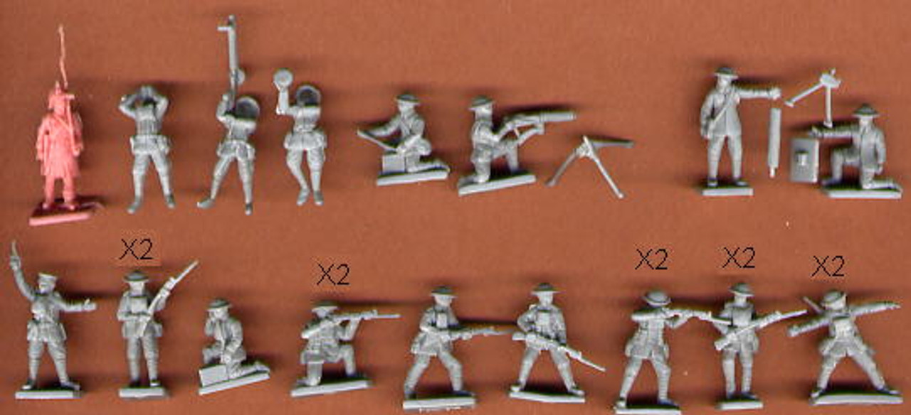 HaT 8111 WWI Canadian Infantry 1:72 Scale Figures