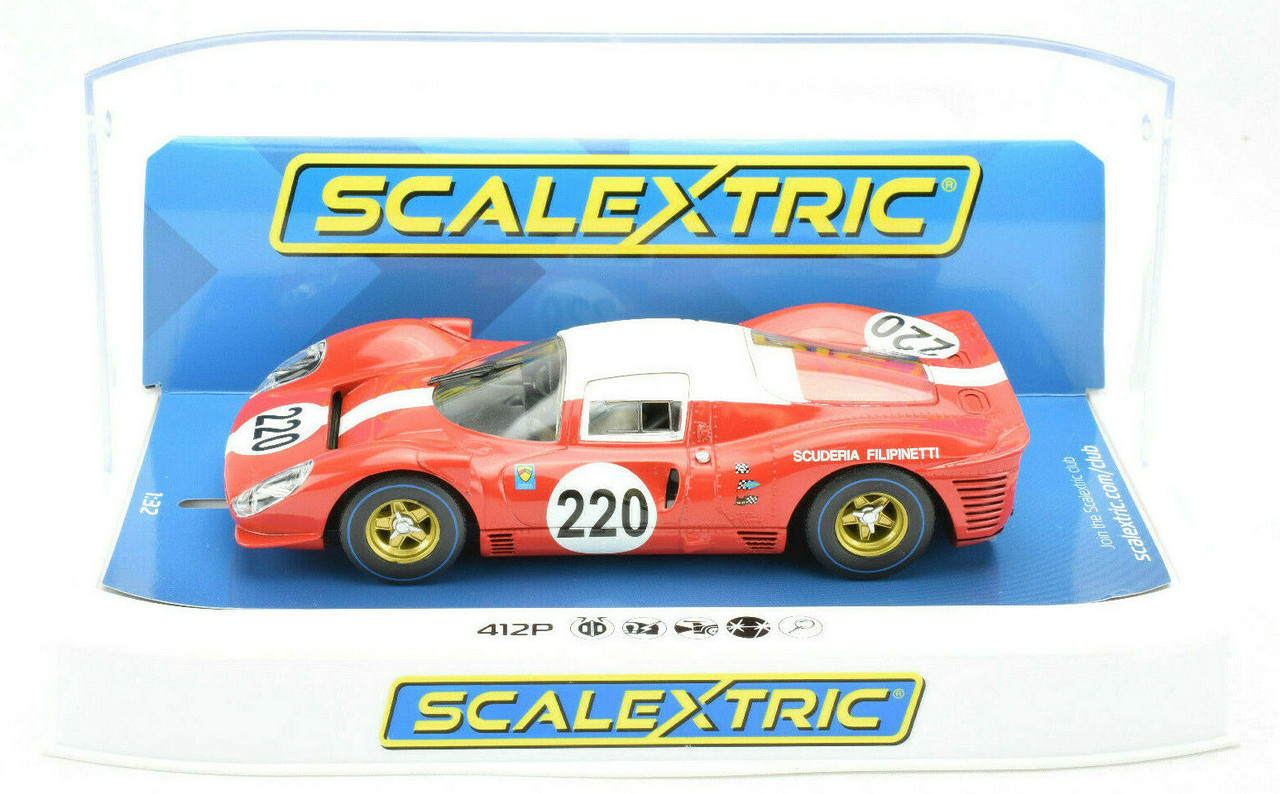 Scalextric C4163 1: 32 Ferrari 412P - Targo Florio 1967