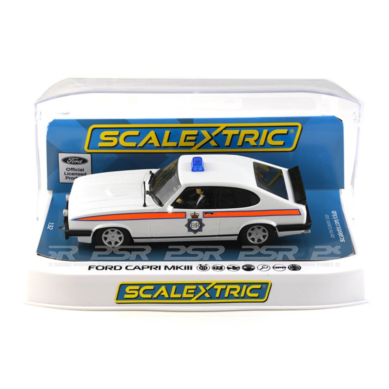 Scalextric C4153 1: 32 Ford Capri MK3 - Greater Manchester Police