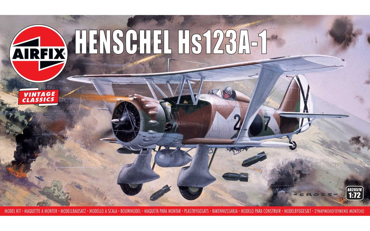 Airfix A02051V 1:72 Henschel Hs123A-1