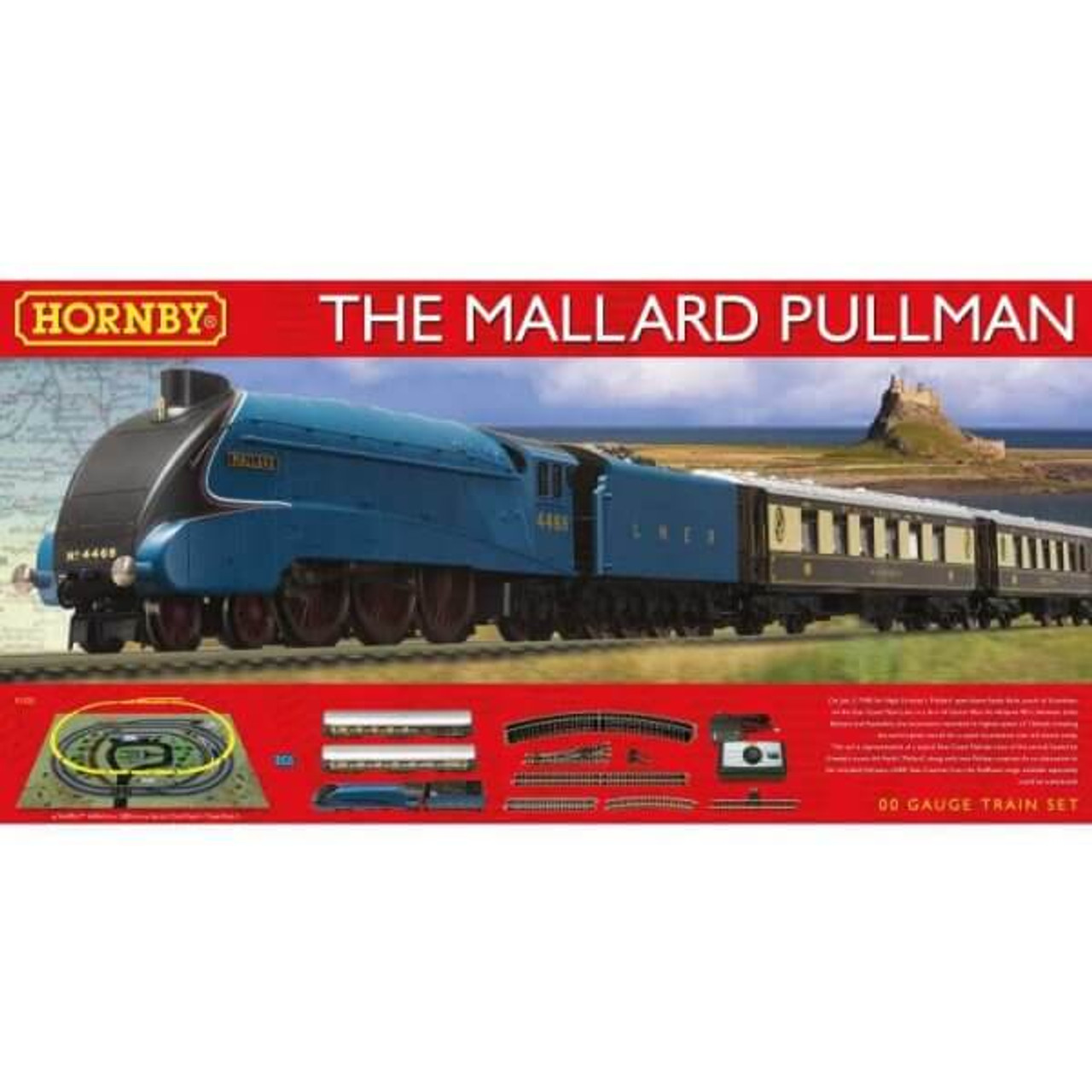 hornby r1202 mallard pullman train set