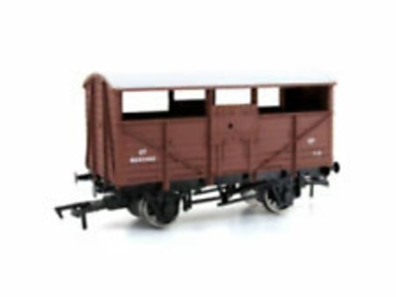 Dapol OO Gauge B501A Cattle Wagon BR authentic 1:76 scale model 