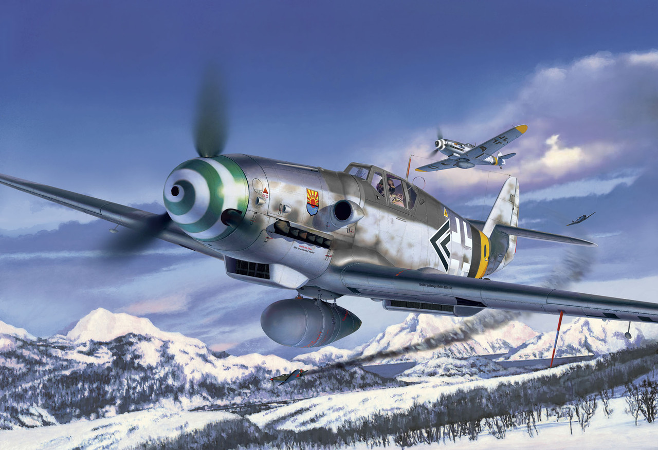 Revell 04665 1:32 Messerschmitt Bf 109 G-6 Late & early version