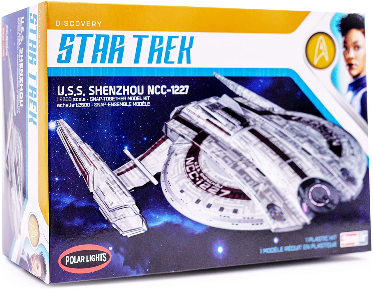 Polar Lights DPOL967M/12 Discovery Star Trek U.S.S. Shenzhou NCC-1227