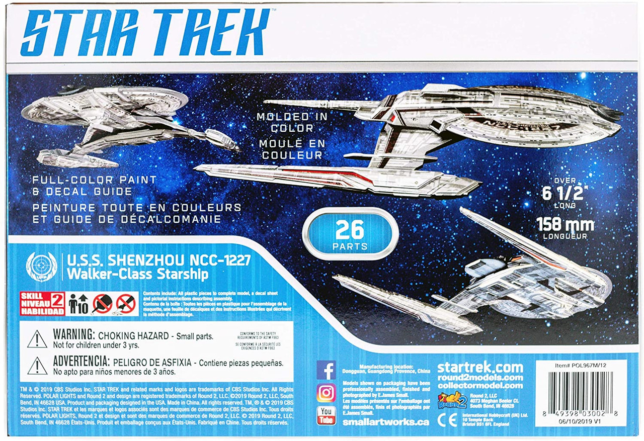 Polar Lights DPOL967M/12 Discovery Star Trek U.S.S. Shenzhou NCC-1227